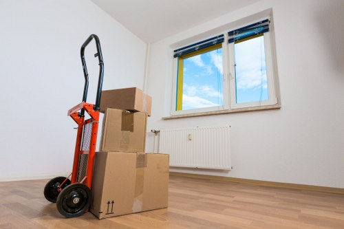 Professional man and van support for Ilford relocations