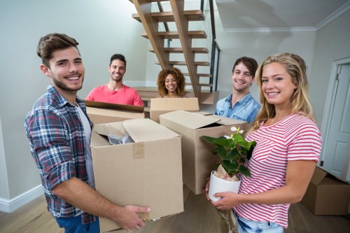 Office removal team planning a business move in Ilford