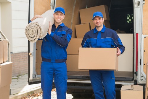 Specialist equipment used for safe piano transport in Ilford