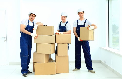 Household relocation with a moving truck in Ilford