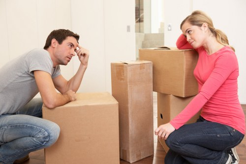 Removal van and moving equipment for Ilford area moves